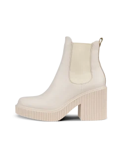 ECCO Saappaat|Korkeat Korot* FLUTED HEEL Beige