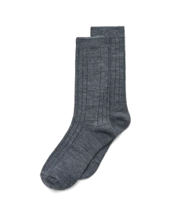 ECCO Sukat|Sukat* Hygge Ribbed Mid-Cut Harmaa