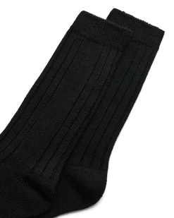 ECCO Sukat|Sukat* Hygge Ribbed Mid-Cut Musta