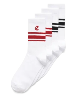 ECCO Sukat|Sukat* Retro Mid-Cut 2-Pack Valkoinen