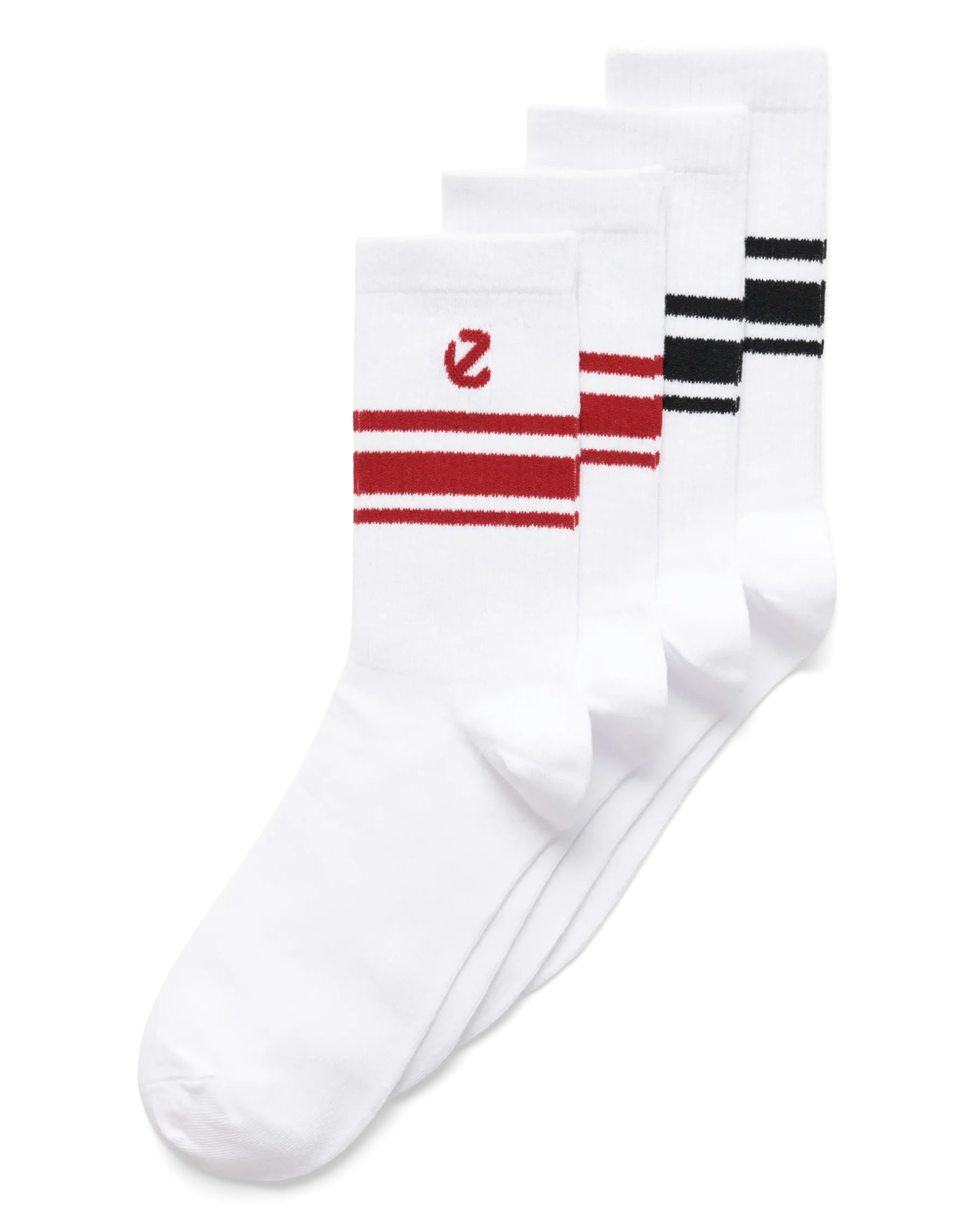 ECCO Sukat|Sukat* Retro Mid-Cut 2-Pack Valkoinen