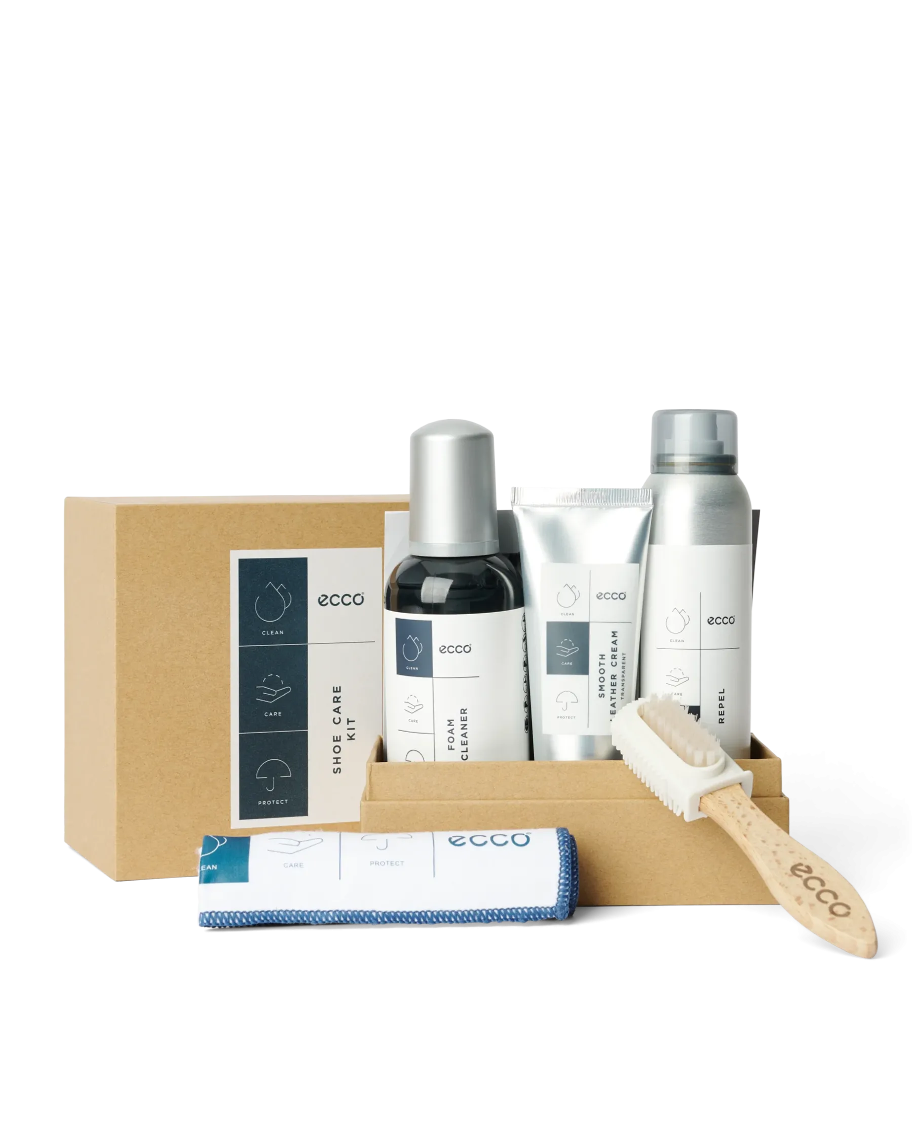 ECCO Hoida|Hoida* Shoe Care Kit Läpinäkyvä
